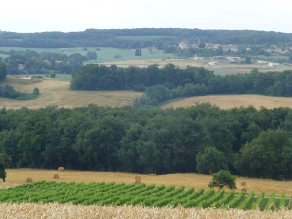 Vue sur les coteaux de Saint-Orens-Pouy-Petit