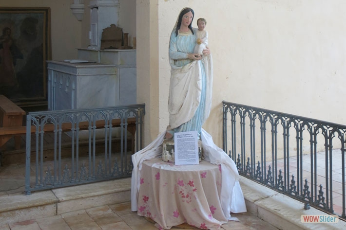 05-Statue de la vierge restaurée