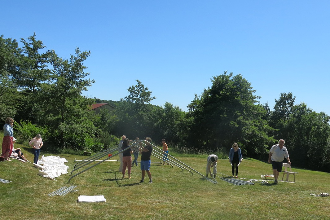 51-Démontage du chapiteau