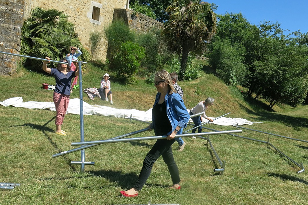 52-Démontage du chapiteau