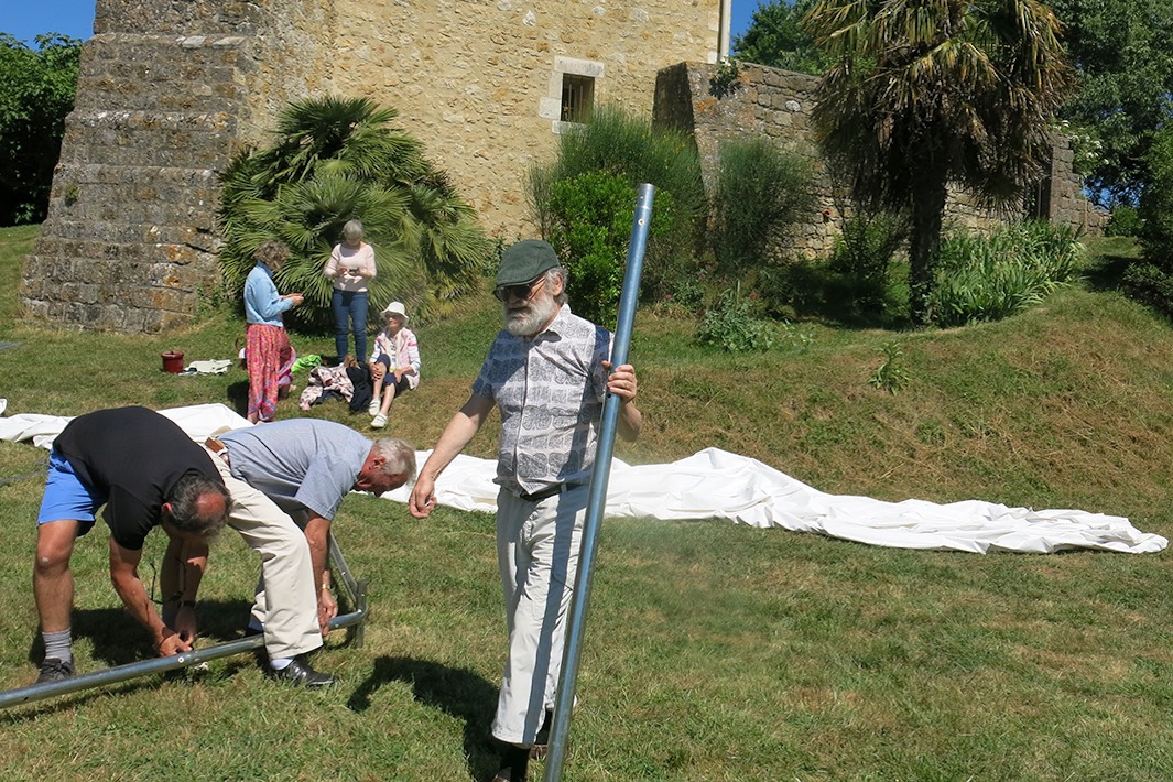 54-Démontage du chapiteau