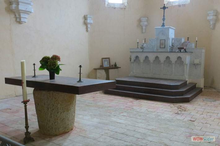 03-Le choeur dégagé et nettoyé